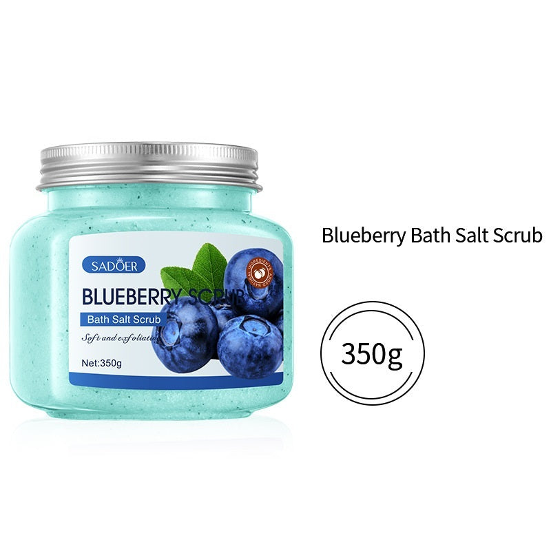 Fruit Bath Salt Scrub Cream Exfoliating Body Care Fruit Bath Salt Scrub Cream Exfoliating Body Care